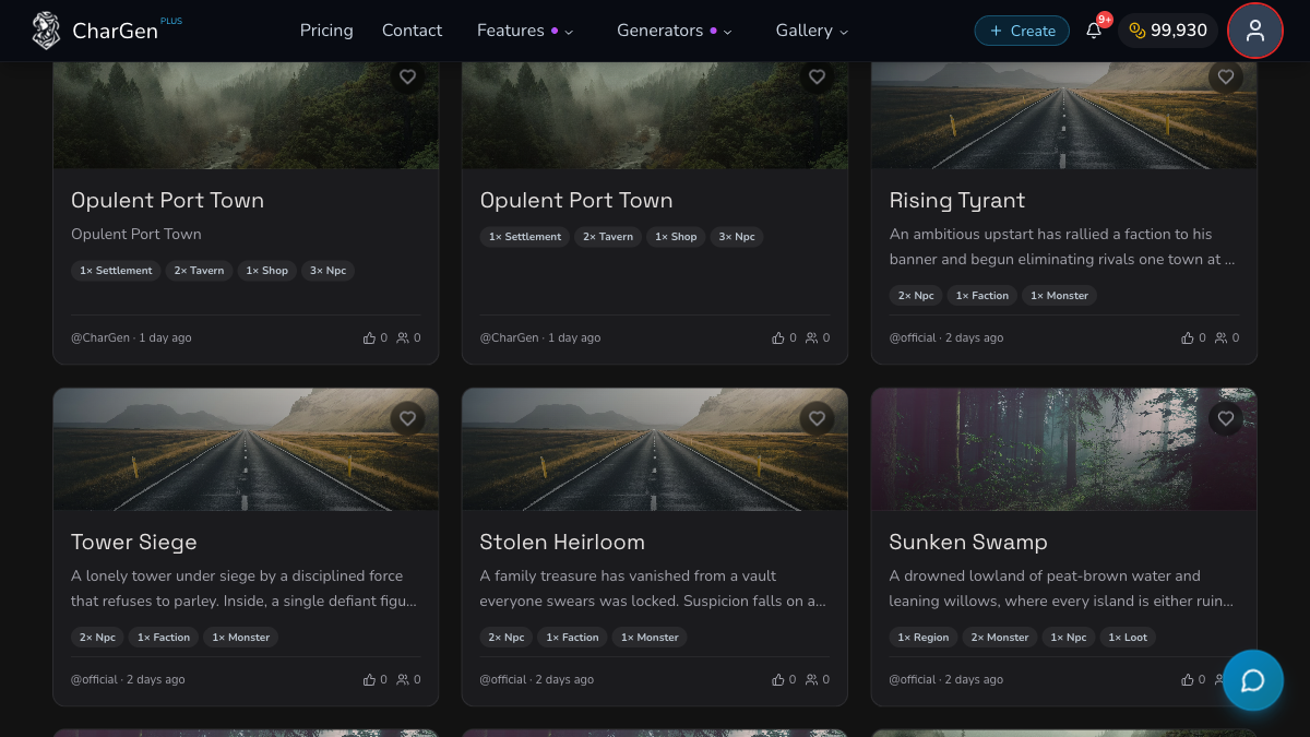 Community Templates — Share & Remix Session Prep