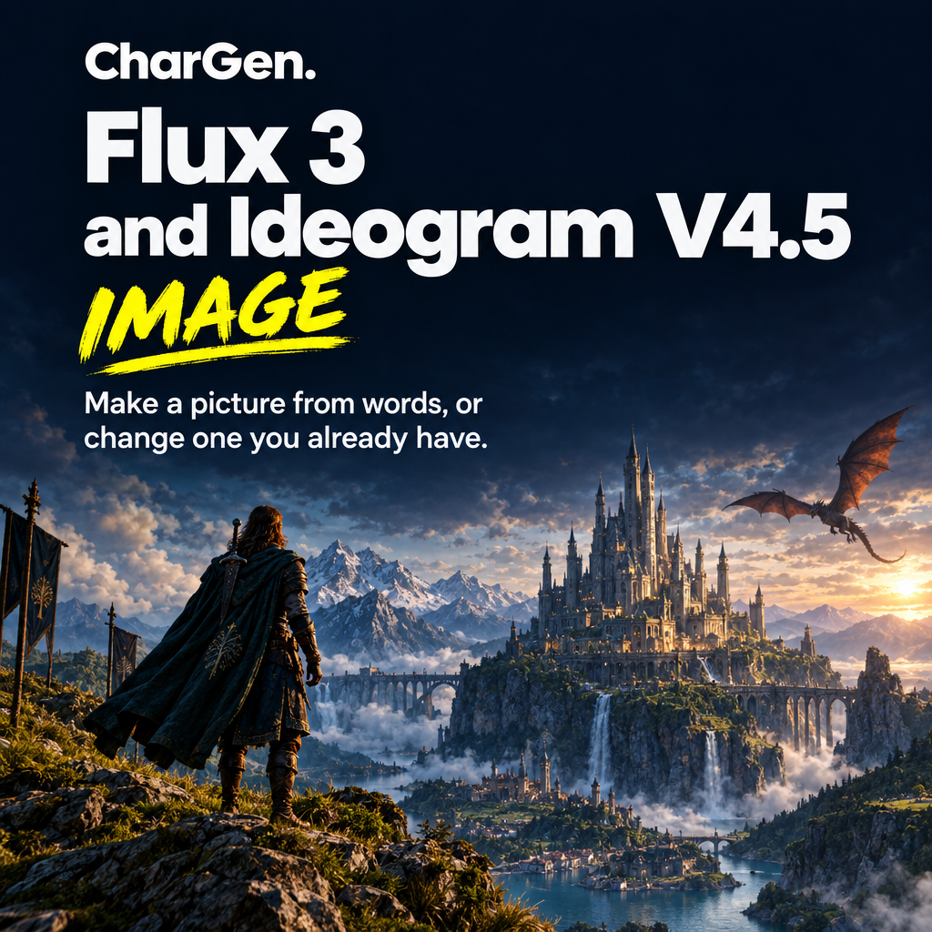 Flux 3 and Ideogram V4.5