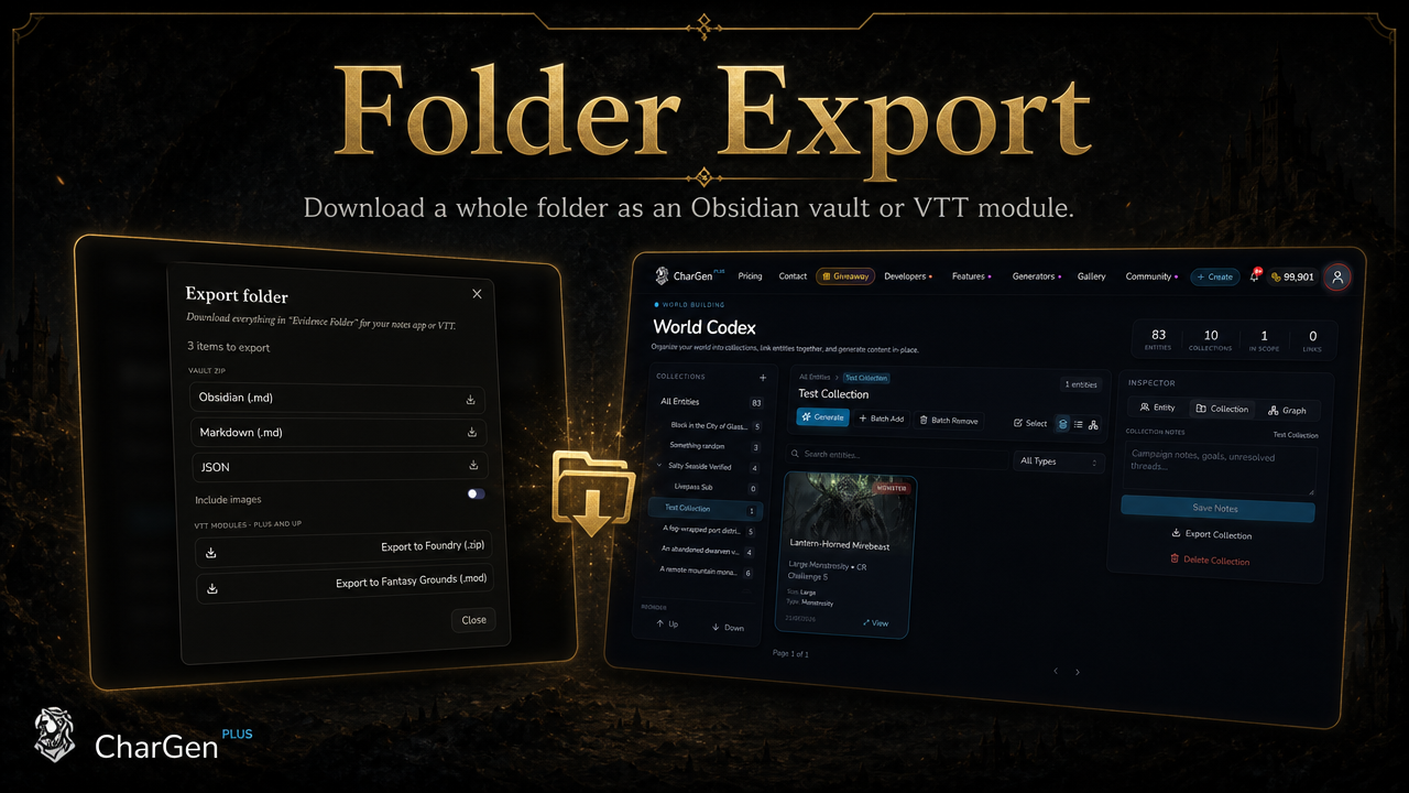 Folder Export