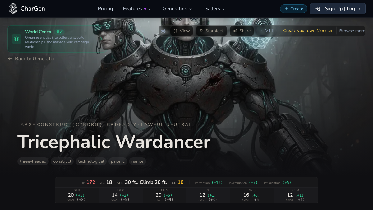 Monster View Redesign