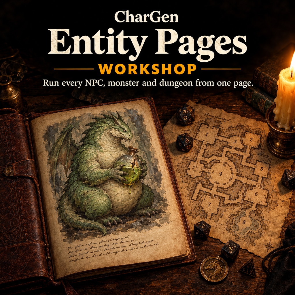 New pages for NPCs, monsters, dungeons and more