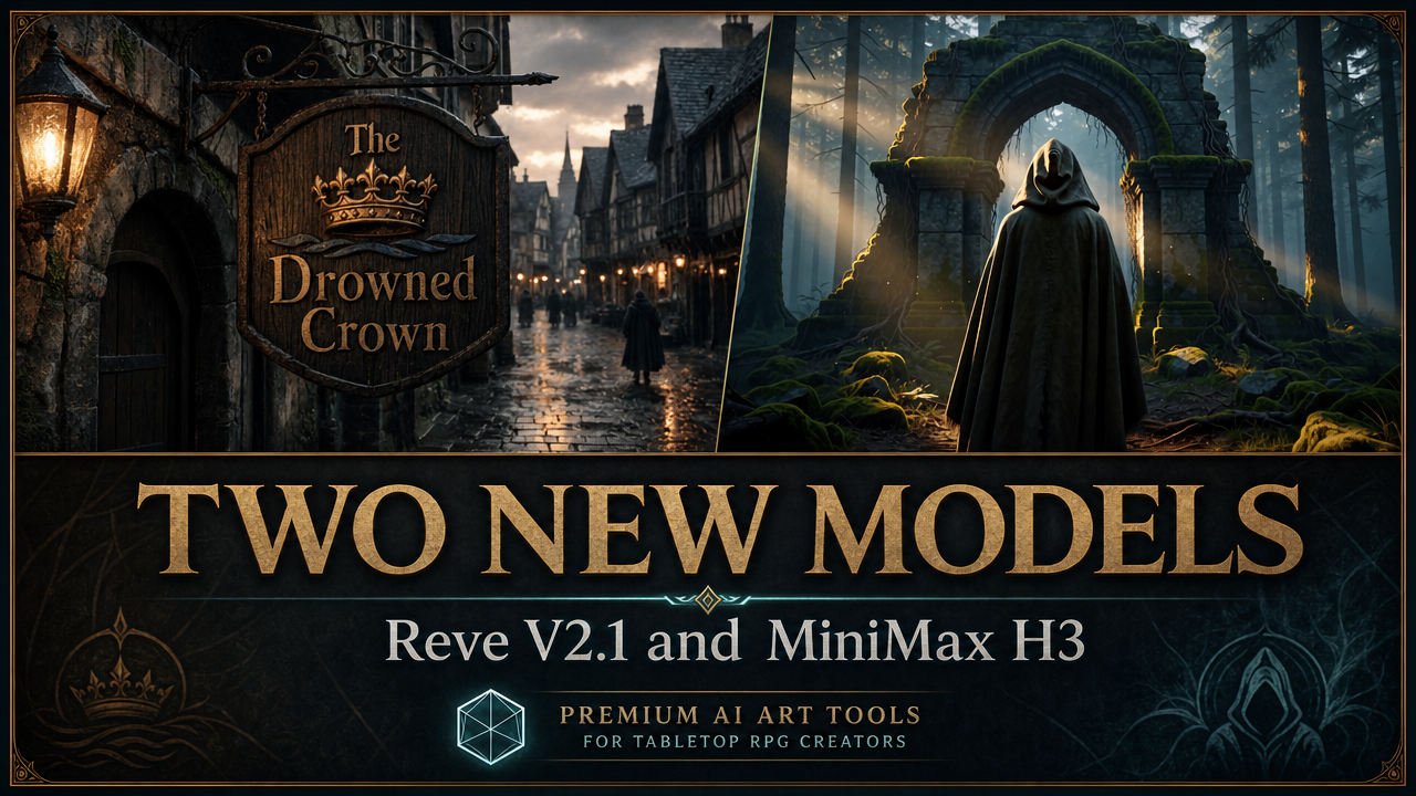 Two new models: Reve V2.1 and MiniMax H3