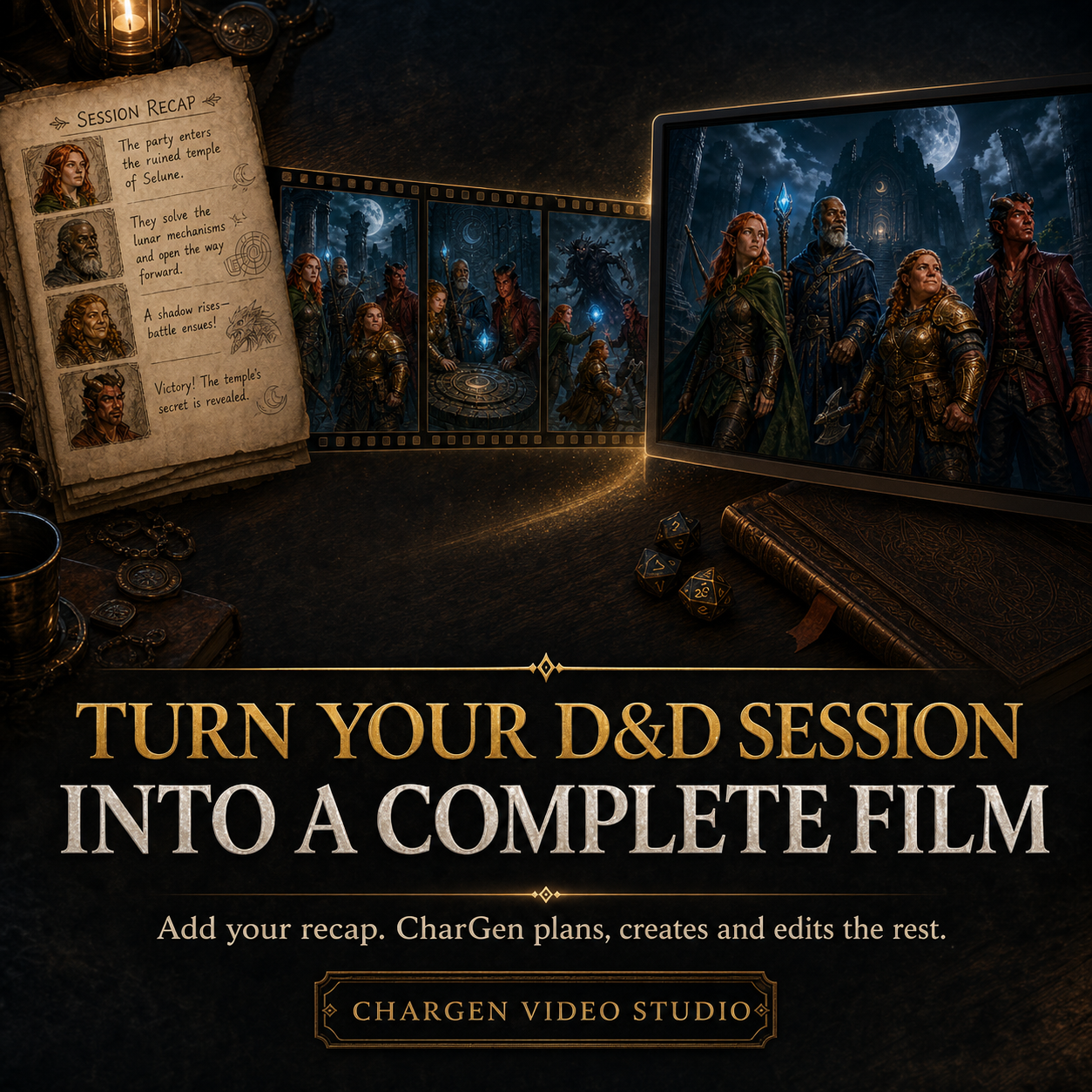Turn Your D&D Session Into a Complete Film