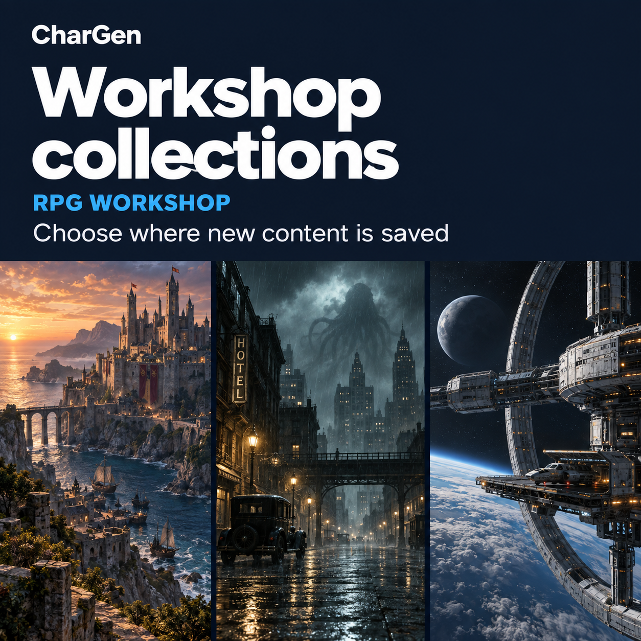 Choose where Workshop content is saved