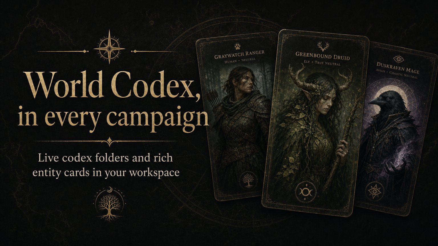 World Codex, in every campaign