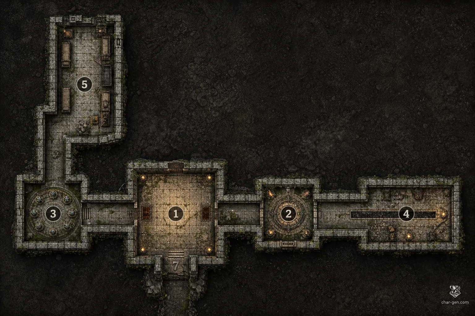 Dungeon battlemap