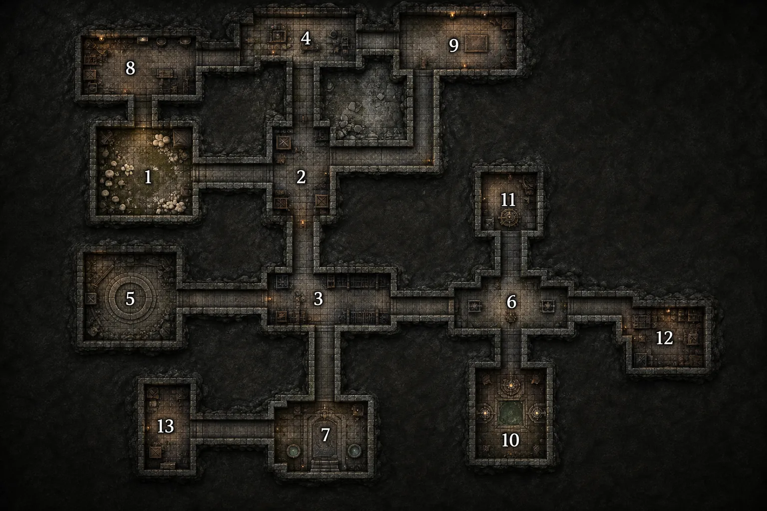 Dungeon battlemap