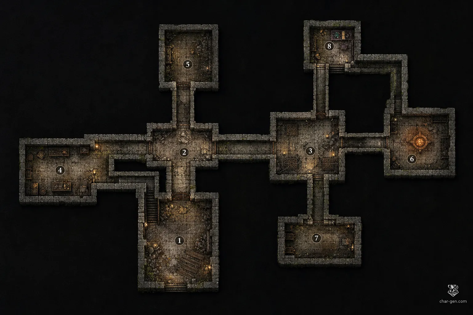 Dungeon battlemap