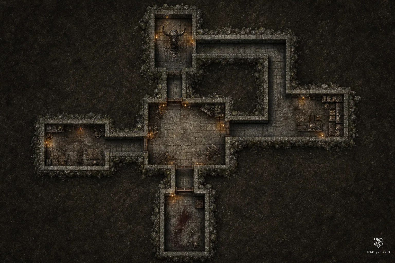 Dungeon battlemap