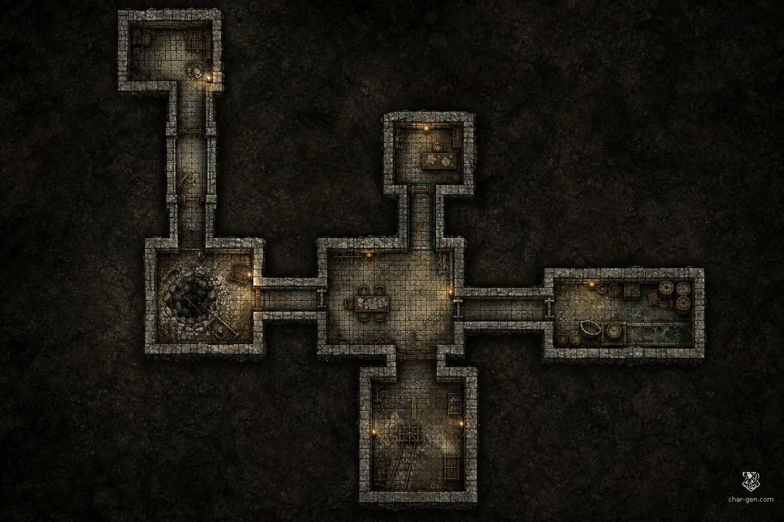 Dungeon battlemap