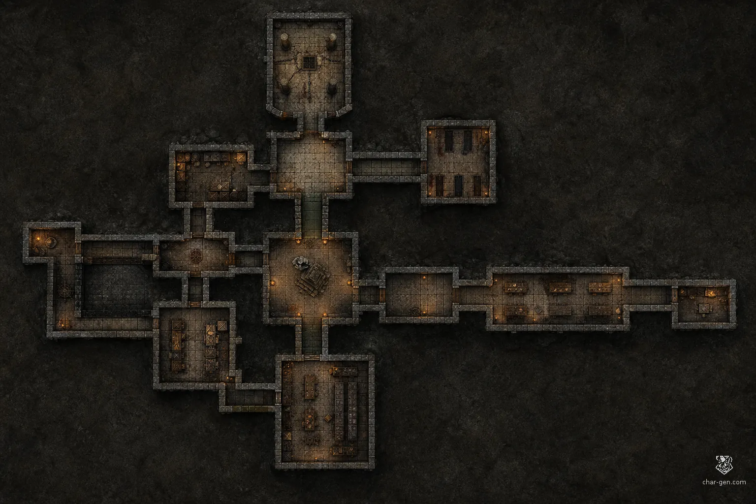 Dungeon battlemap
