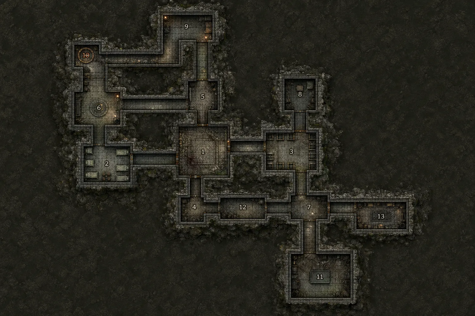 Dungeon battlemap