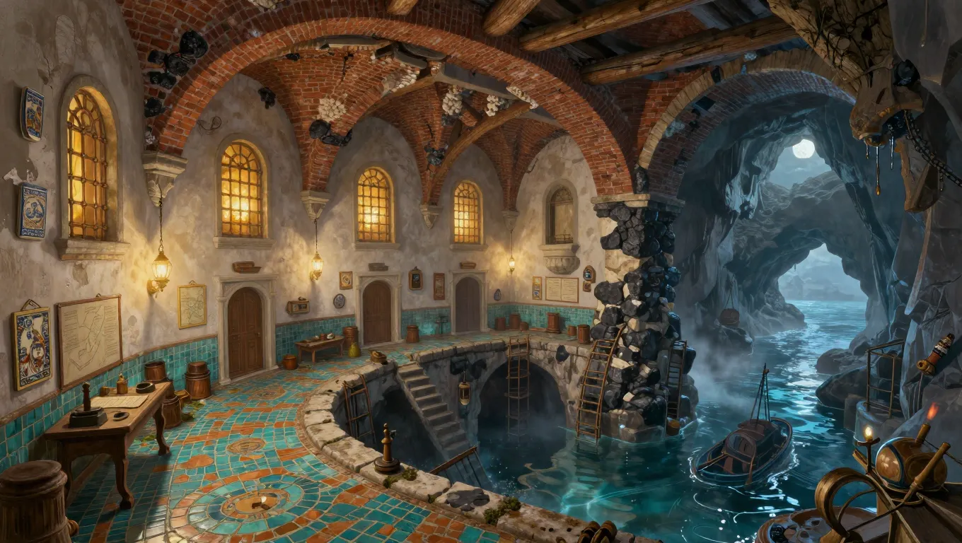 The Sunken Baths of the Sirocco Veil
