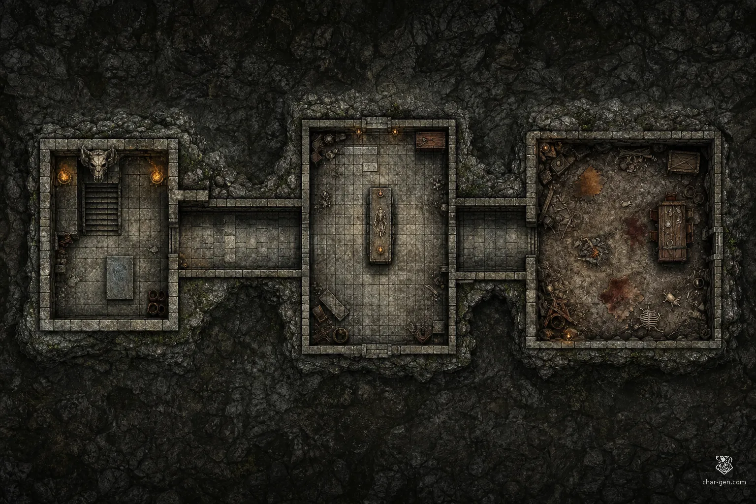 Dungeon battlemap