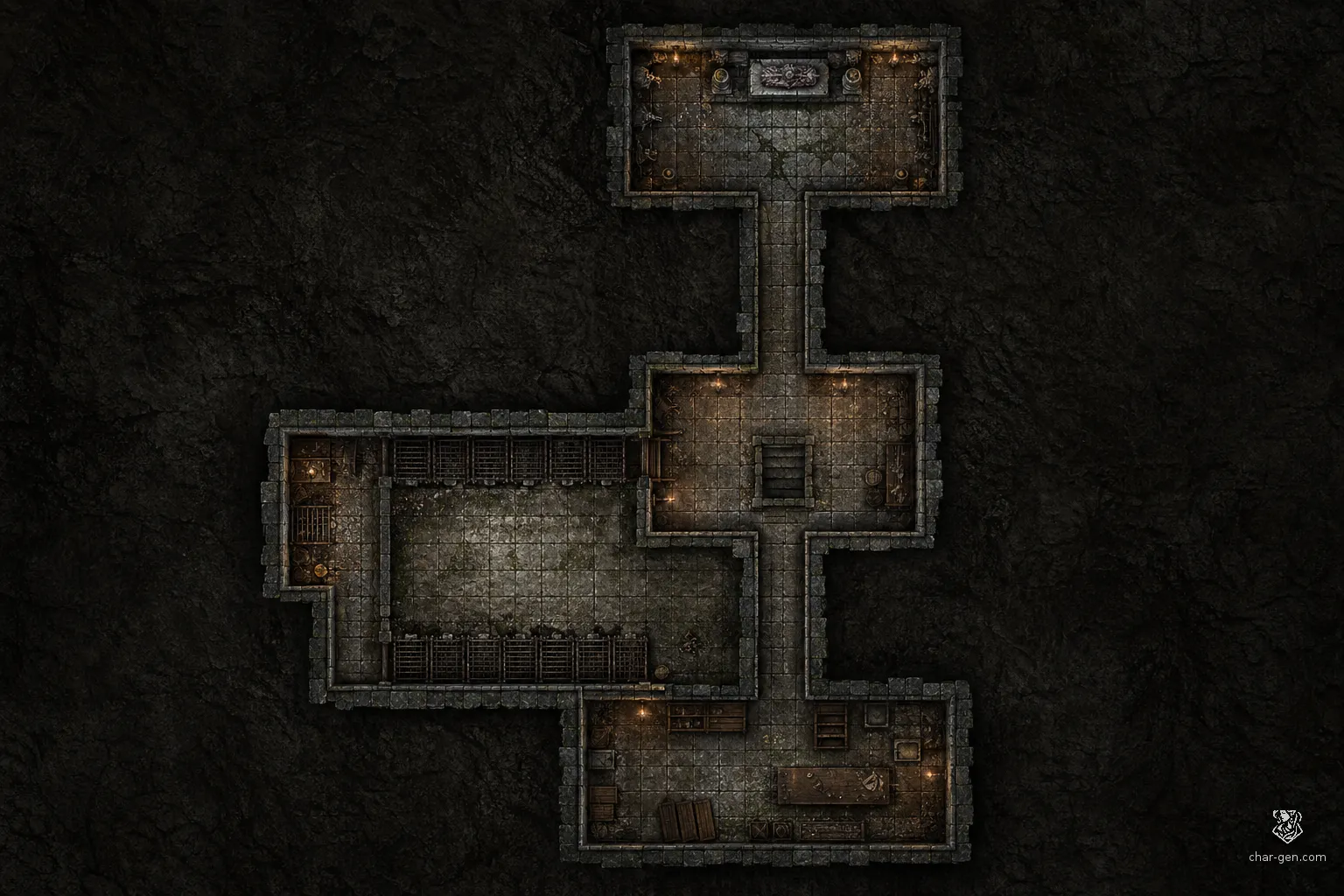 Dungeon battlemap