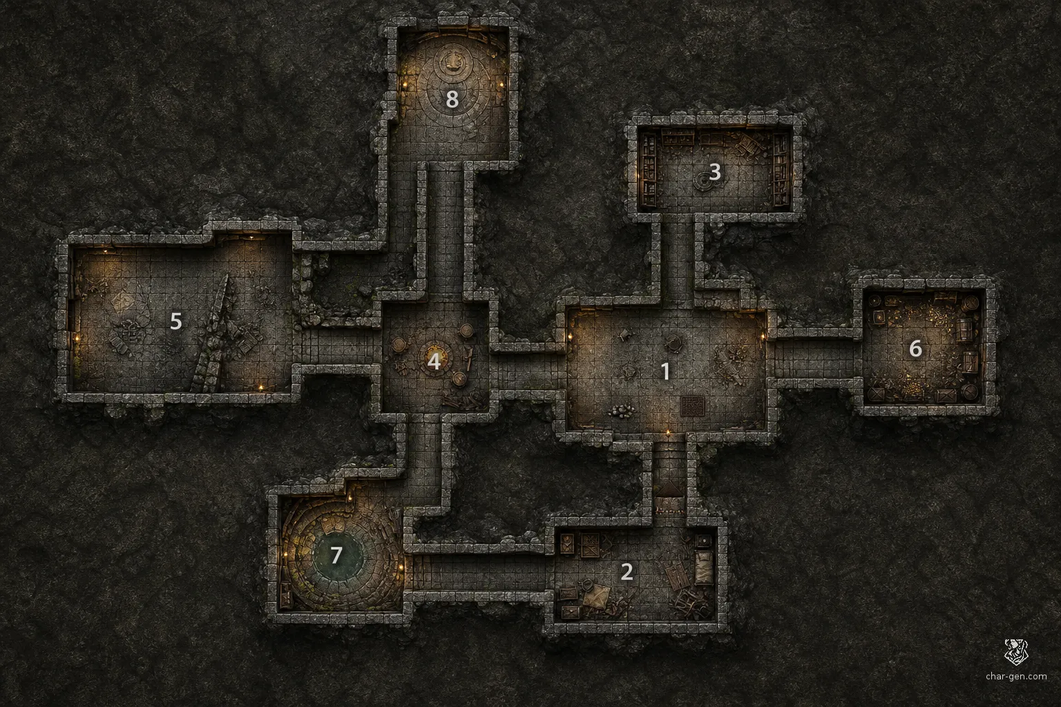 Dungeon battlemap