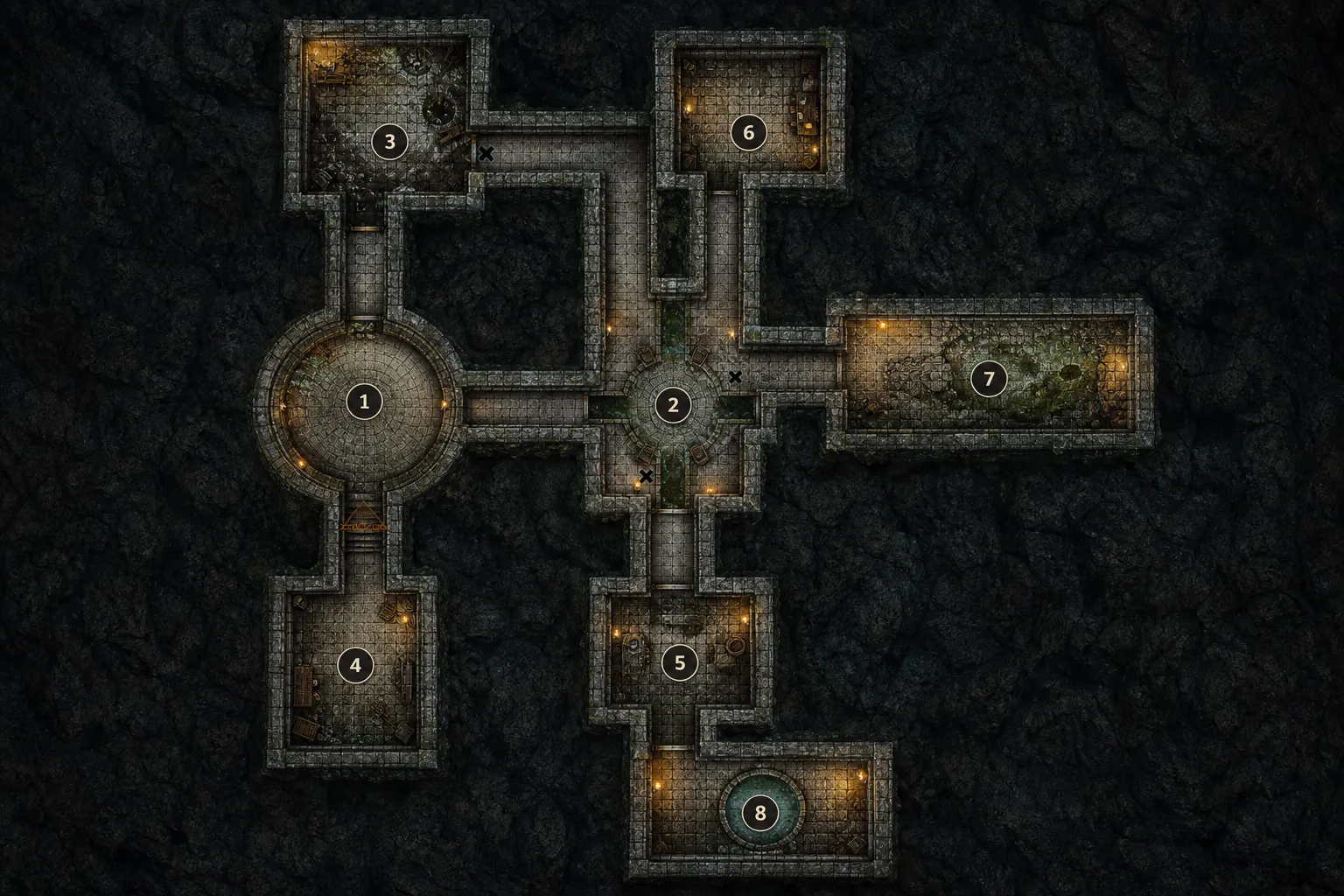 Dungeon battlemap