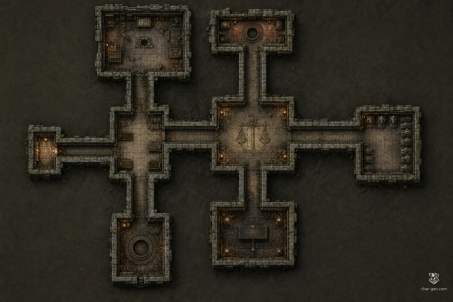 Dungeon battlemap