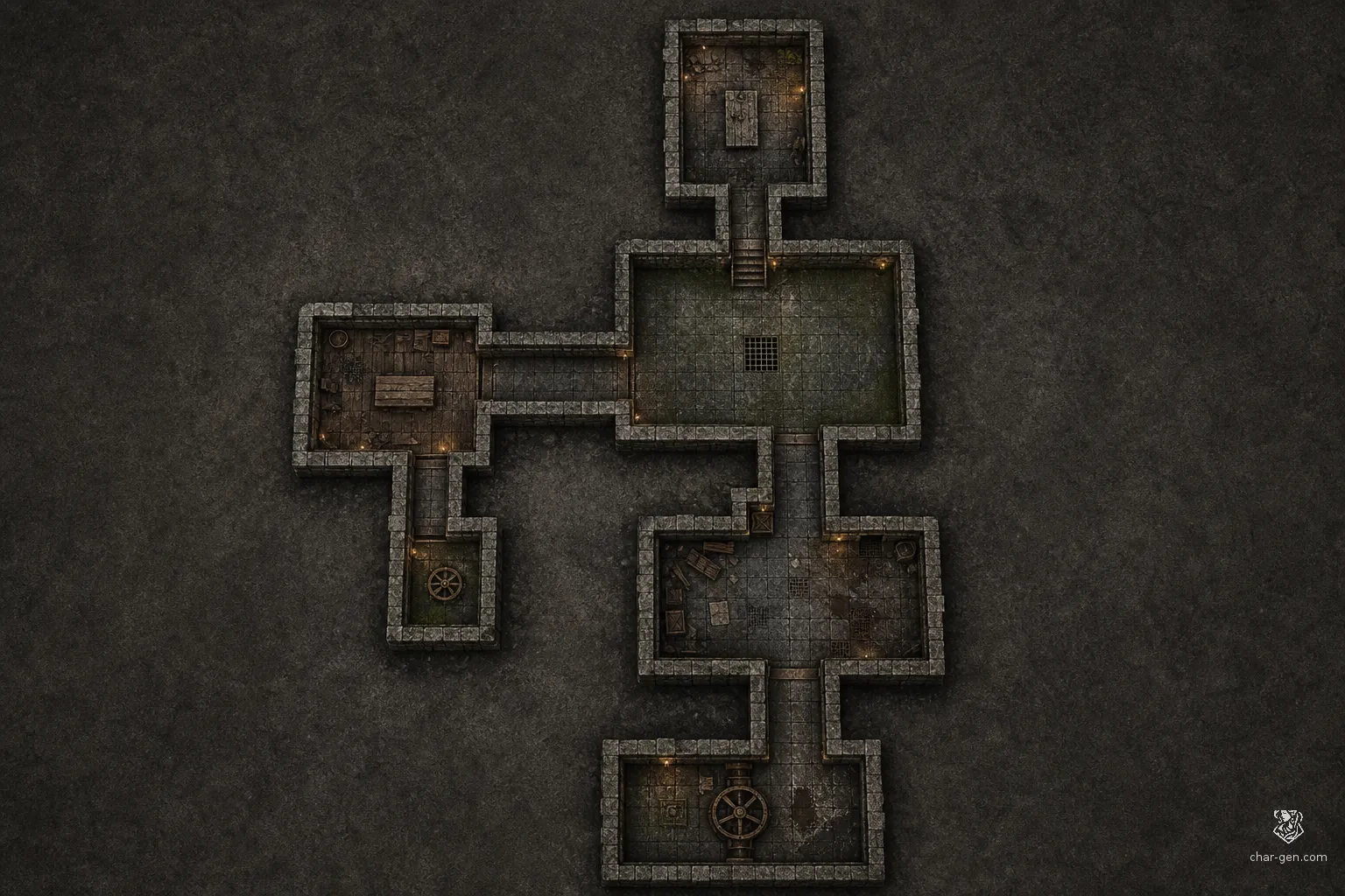 Dungeon battlemap