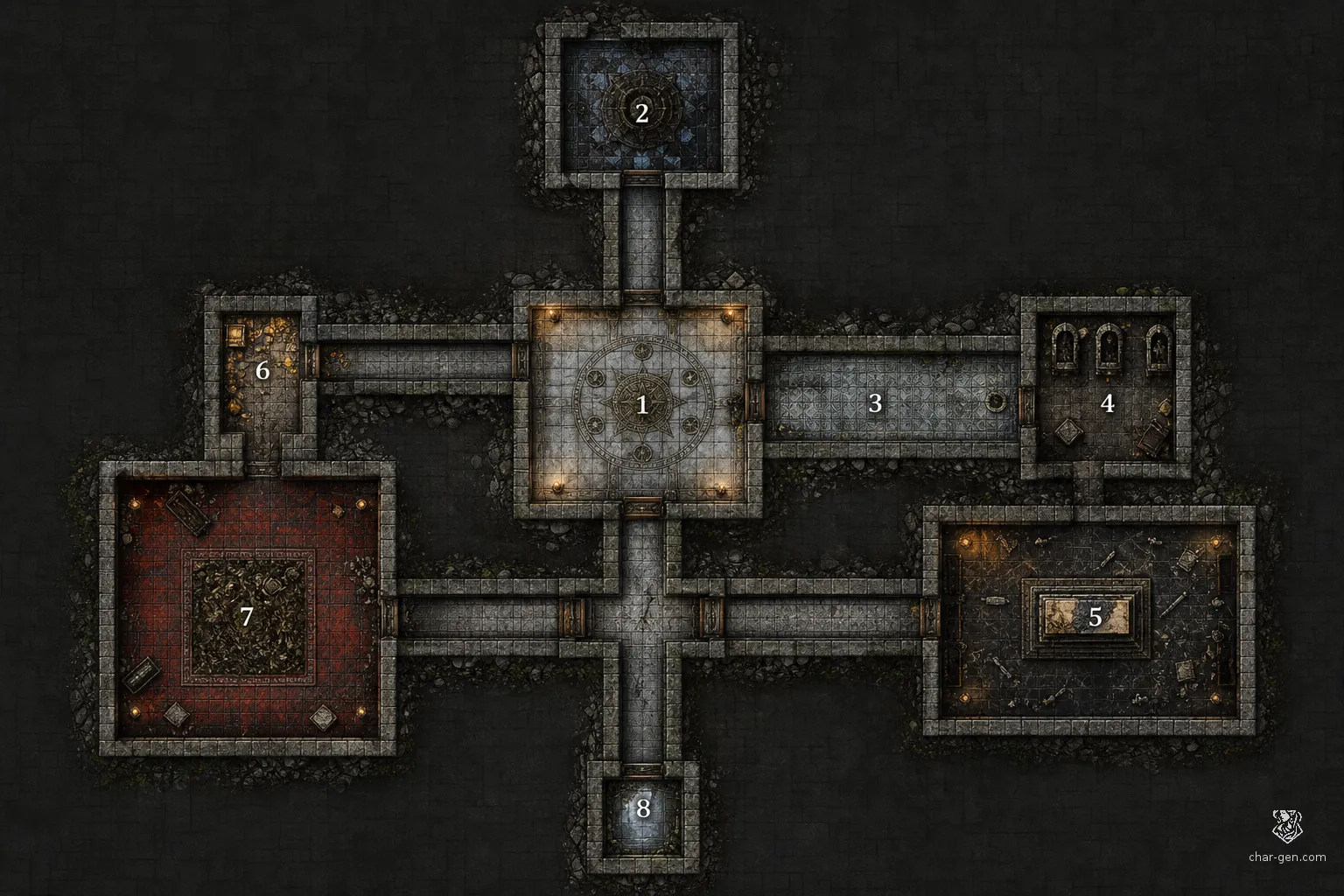 Dungeon battlemap