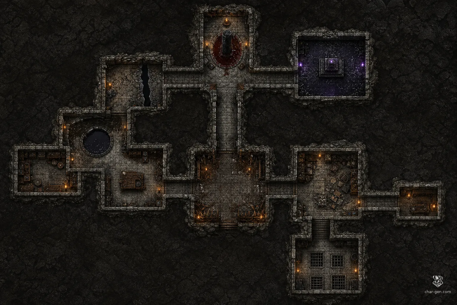 Dungeon battlemap