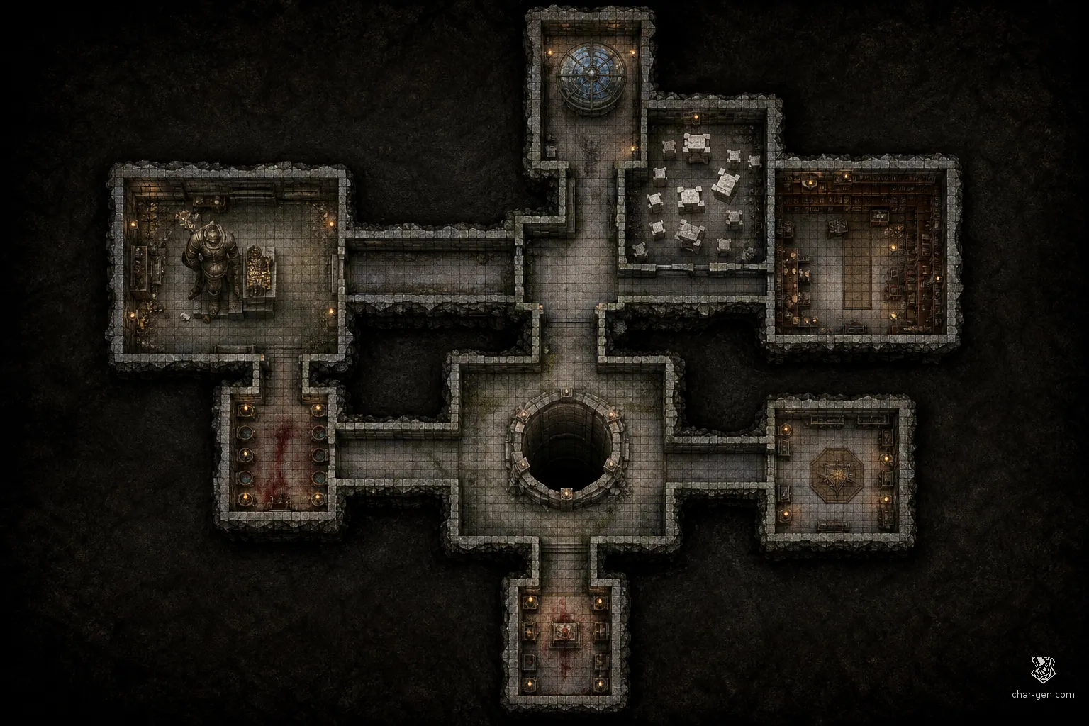 Dungeon battlemap