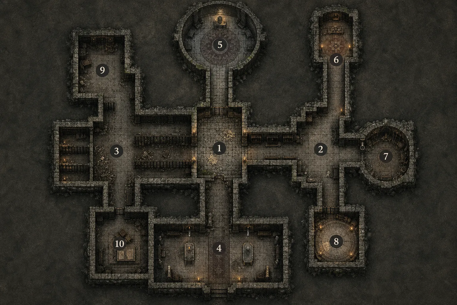 Dungeon battlemap