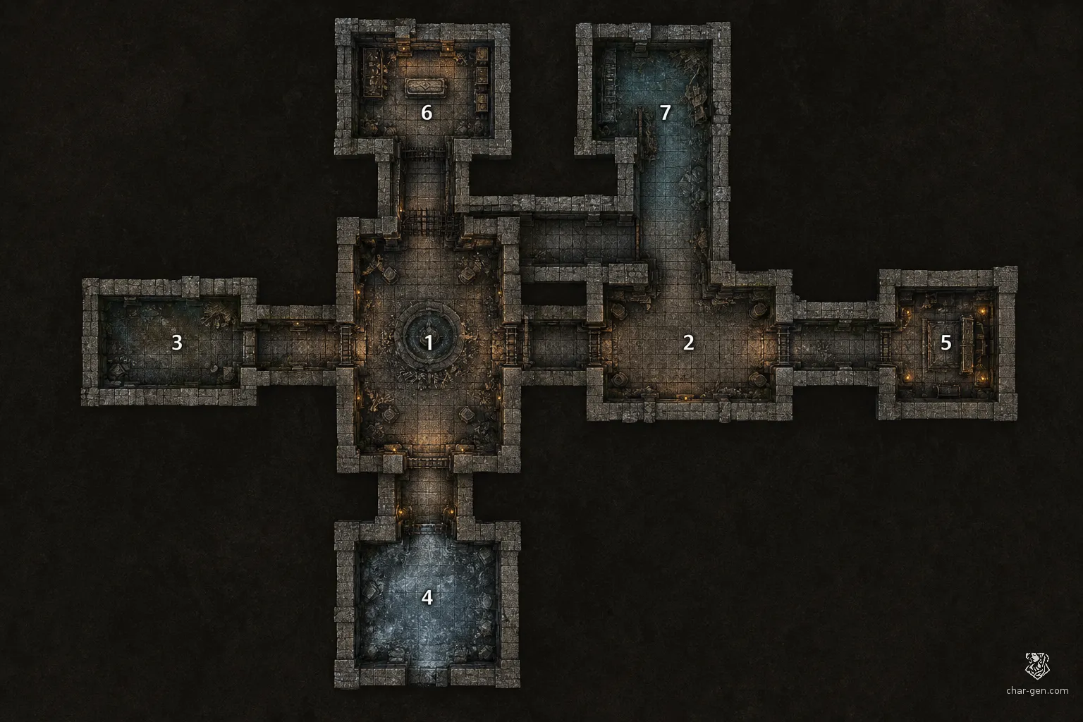 Dungeon battlemap