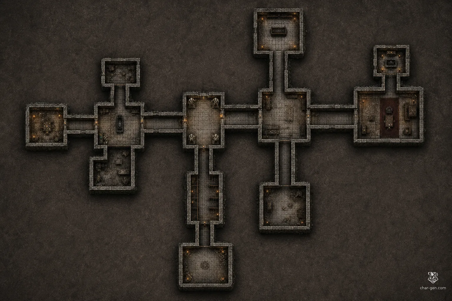 Dungeon battlemap