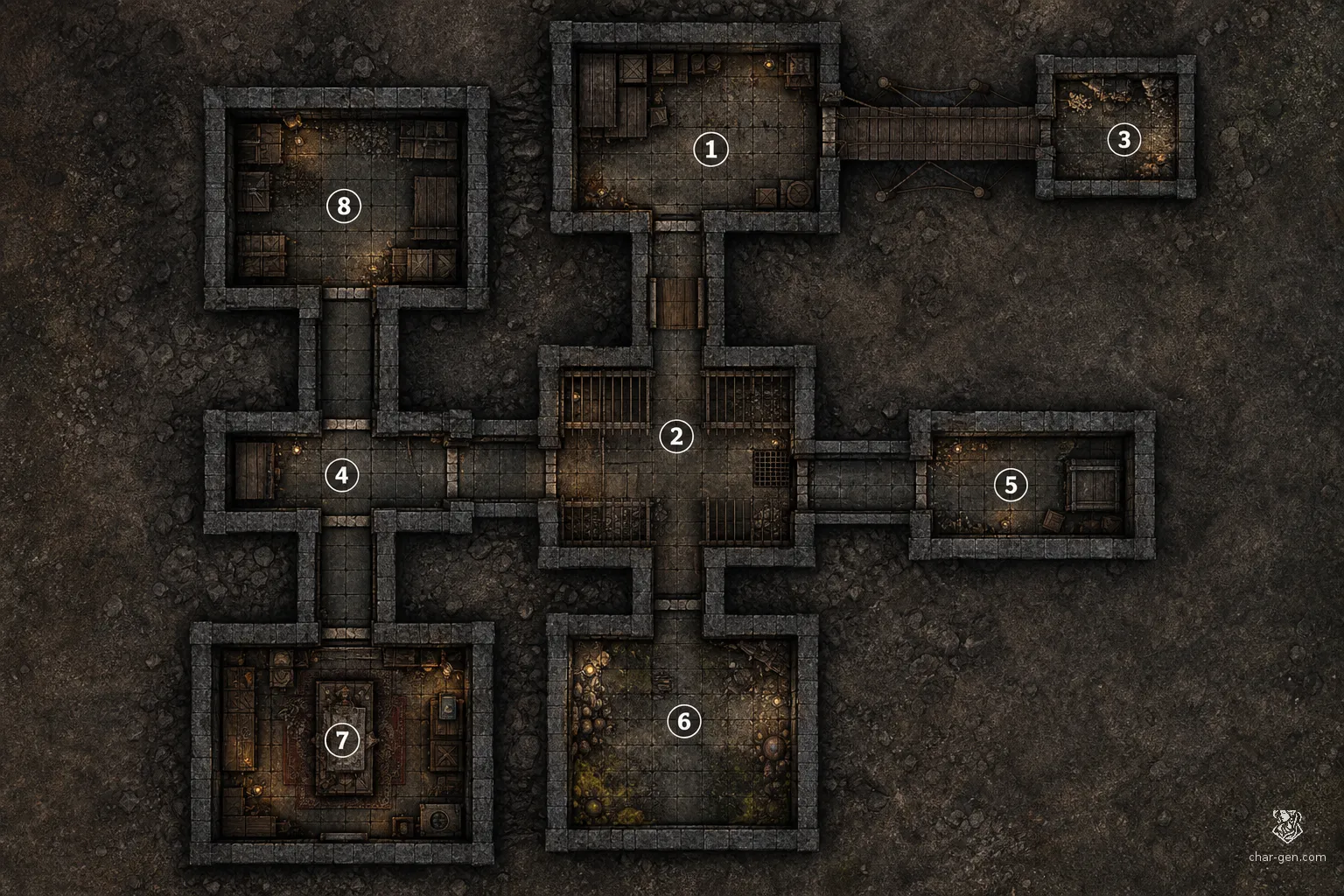 Dungeon battlemap