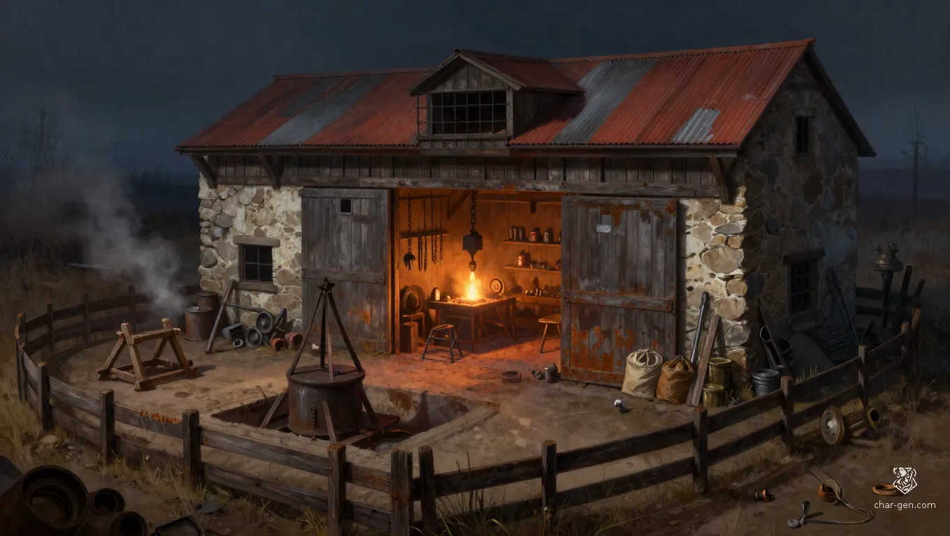 The Seven-Barrel Shed