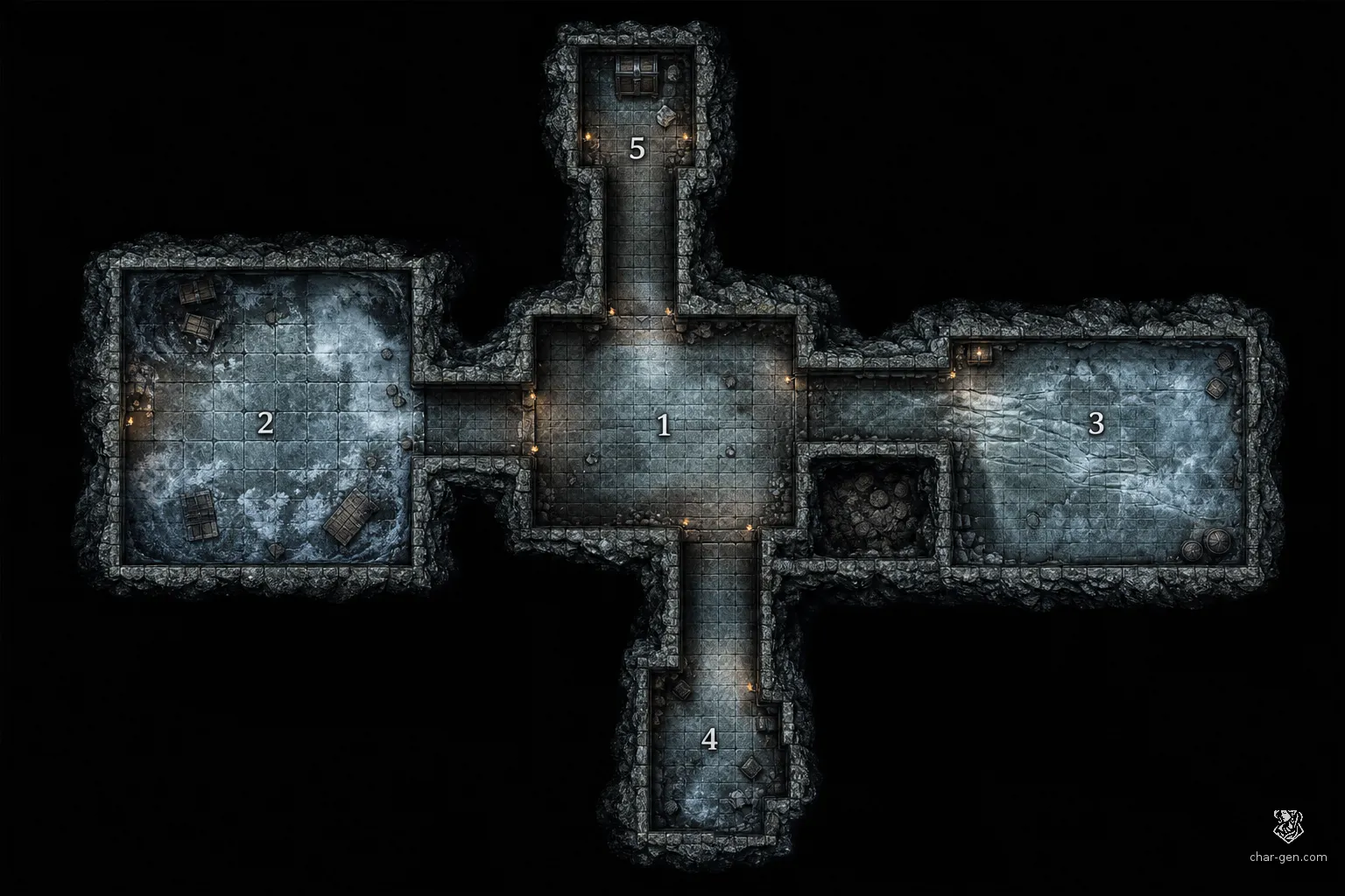 Dungeon battlemap