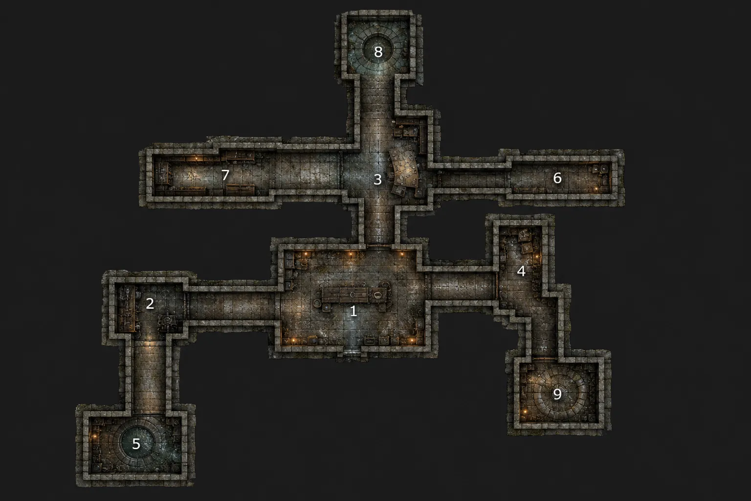 Dungeon battlemap