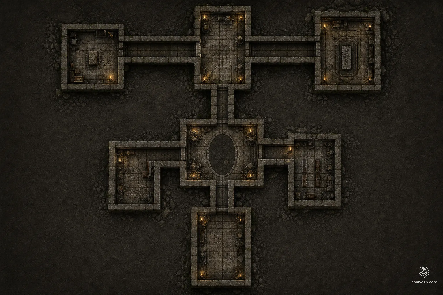 Dungeon battlemap