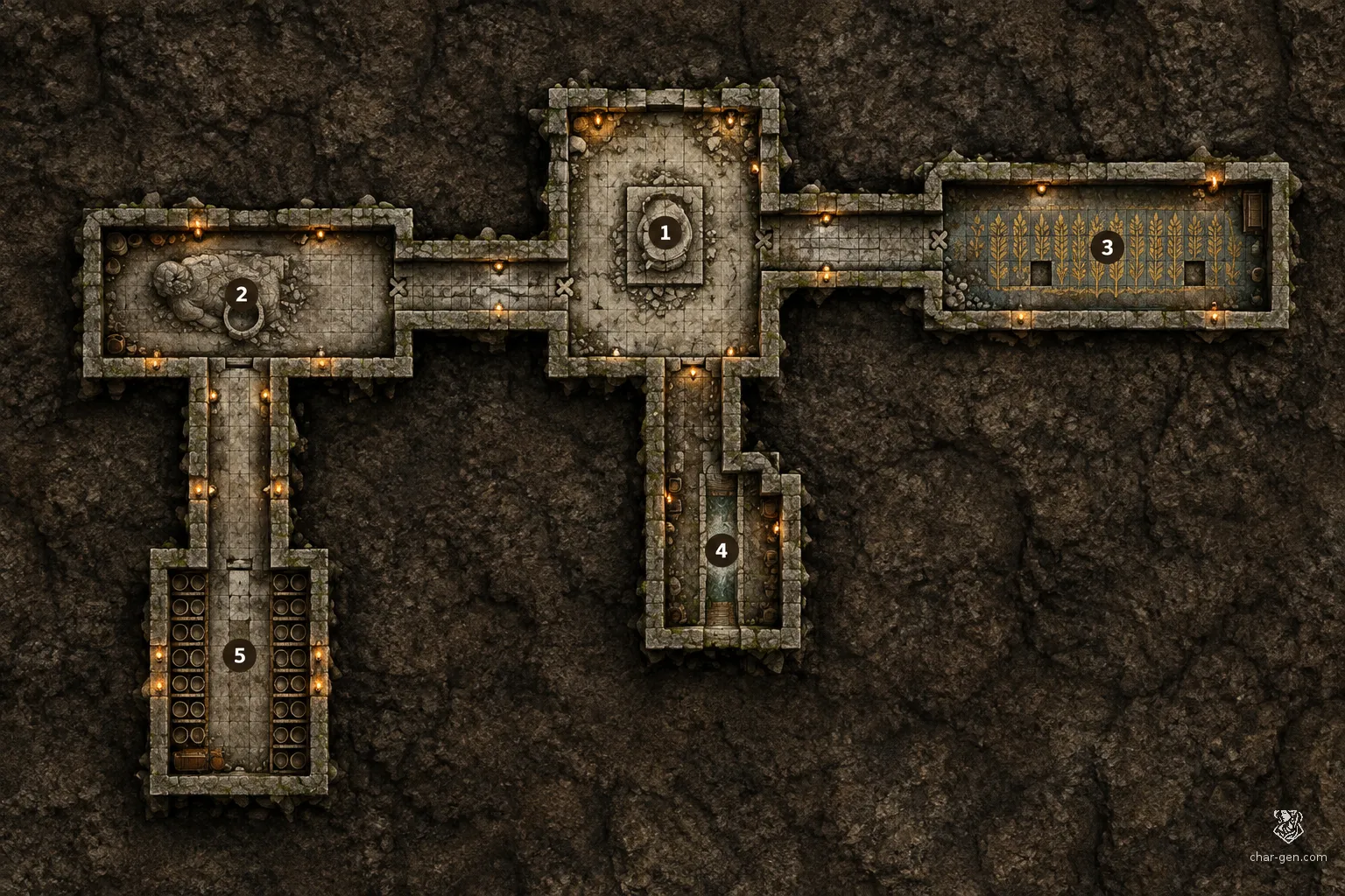 Dungeon battlemap