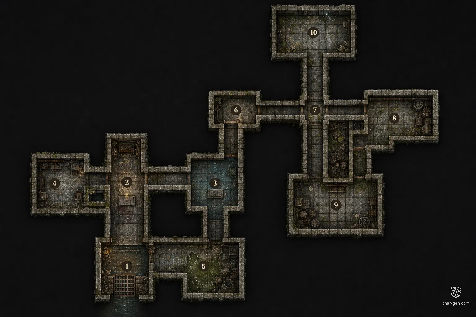 Dungeon battlemap
