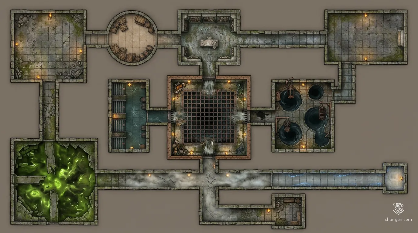 Dungeon battlemap