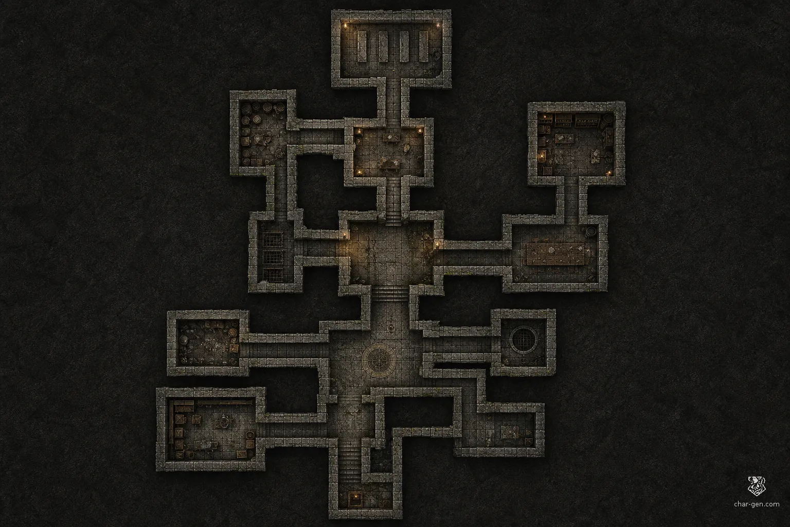 Dungeon battlemap
