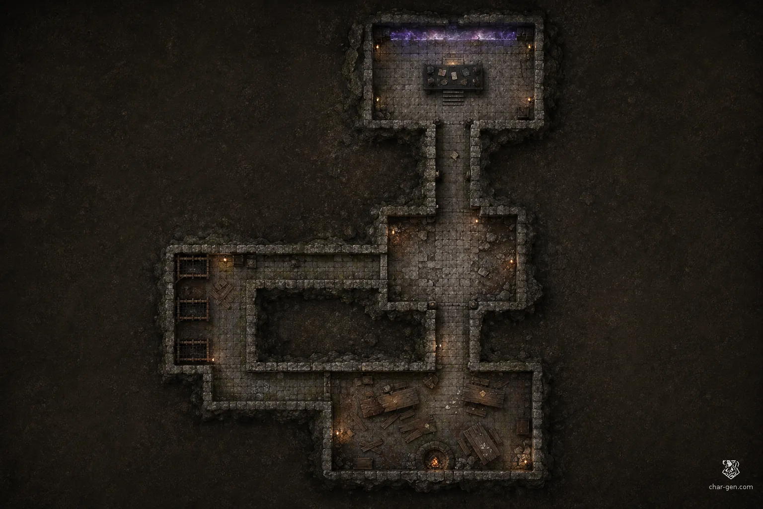 Dungeon battlemap