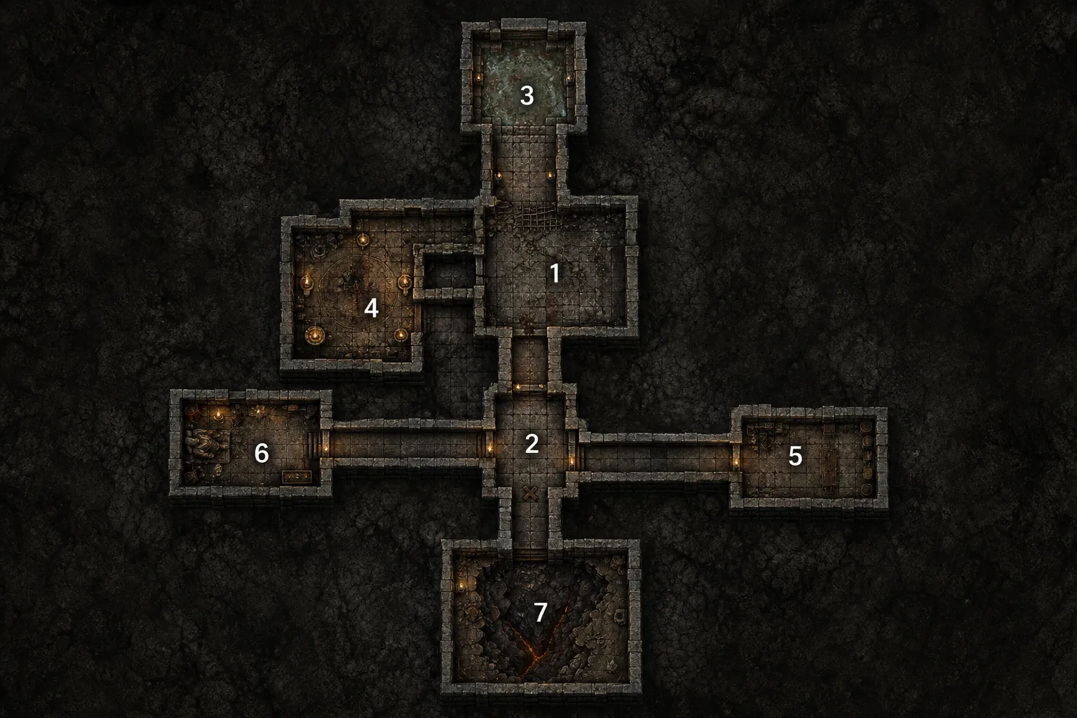 Dungeon battlemap