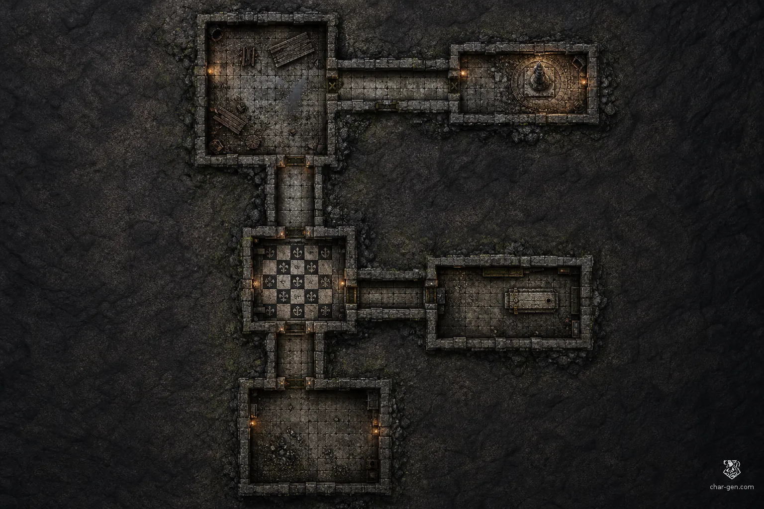 Dungeon battlemap