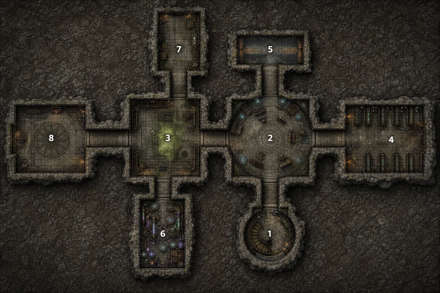 Dungeon battlemap