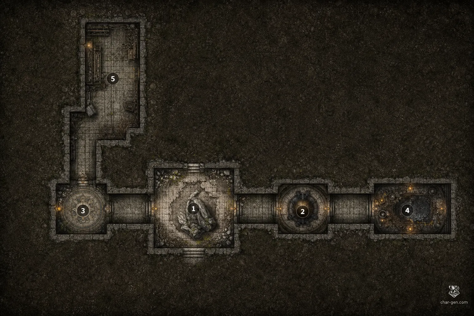 Dungeon battlemap