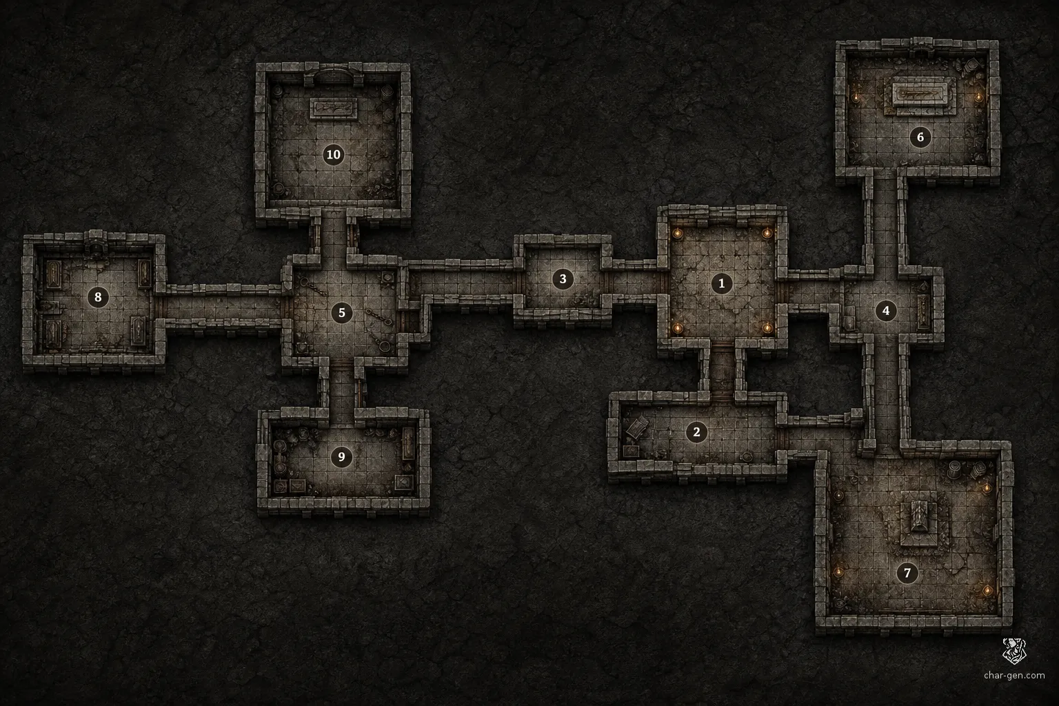 Dungeon battlemap
