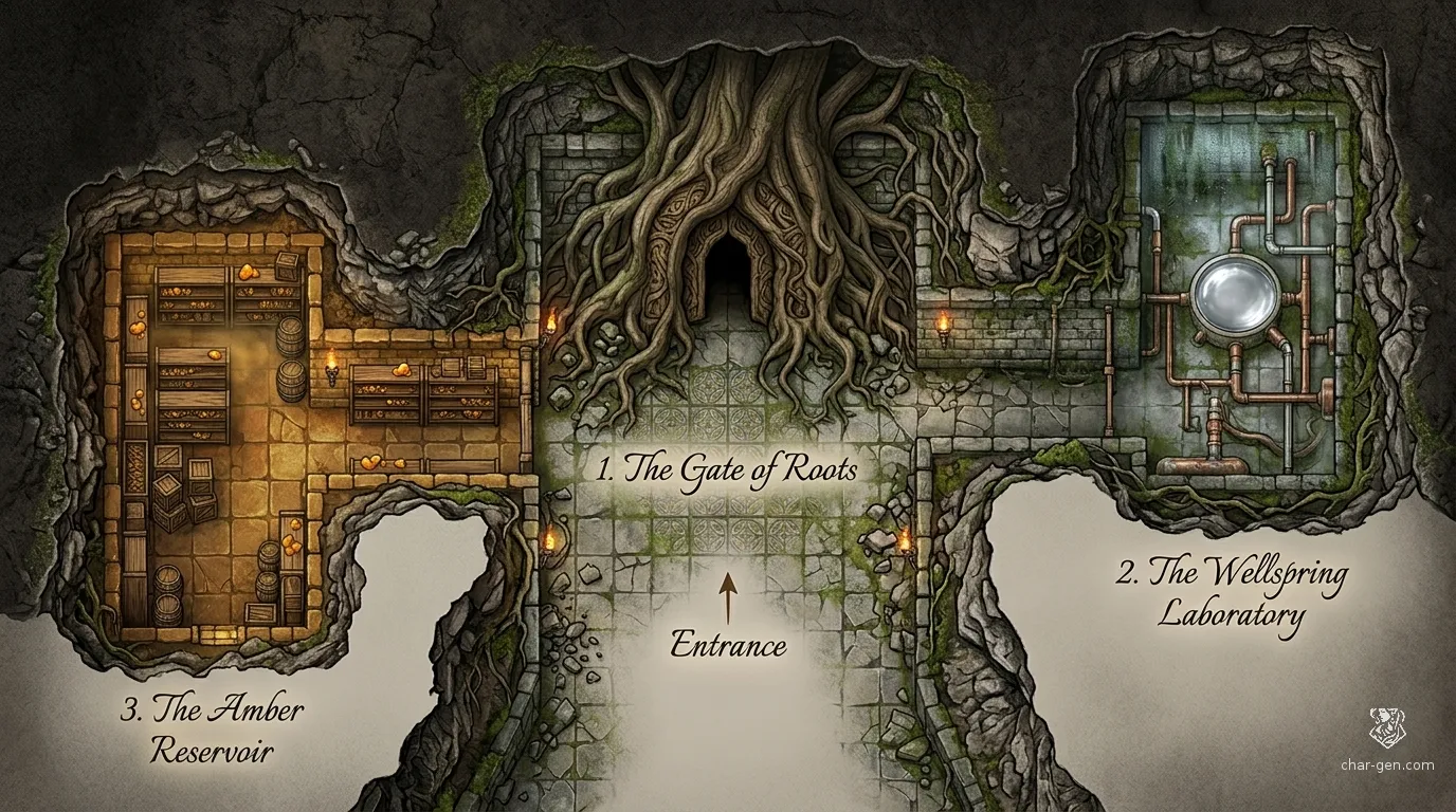 Dungeon battlemap