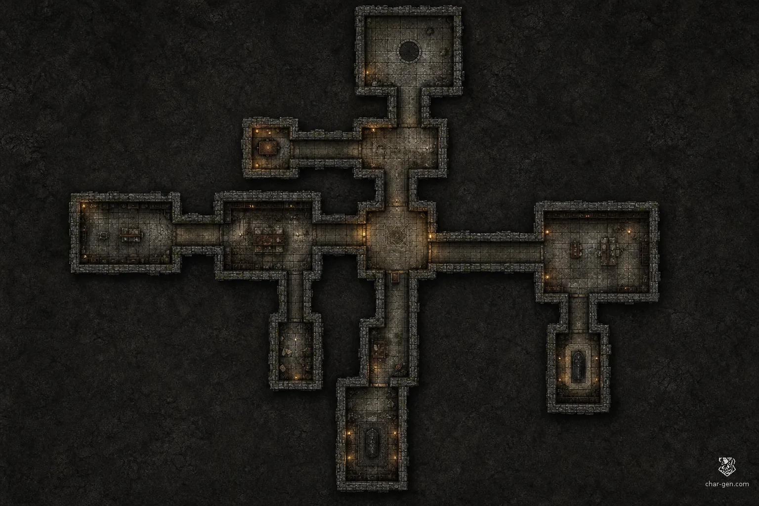Dungeon battlemap