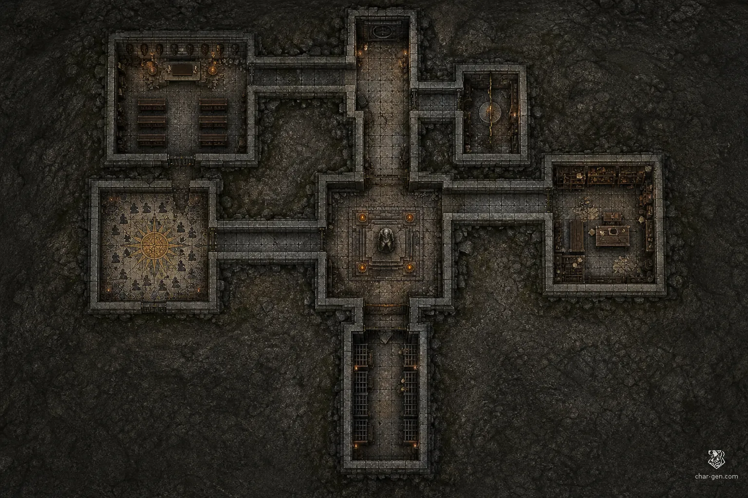 Dungeon battlemap
