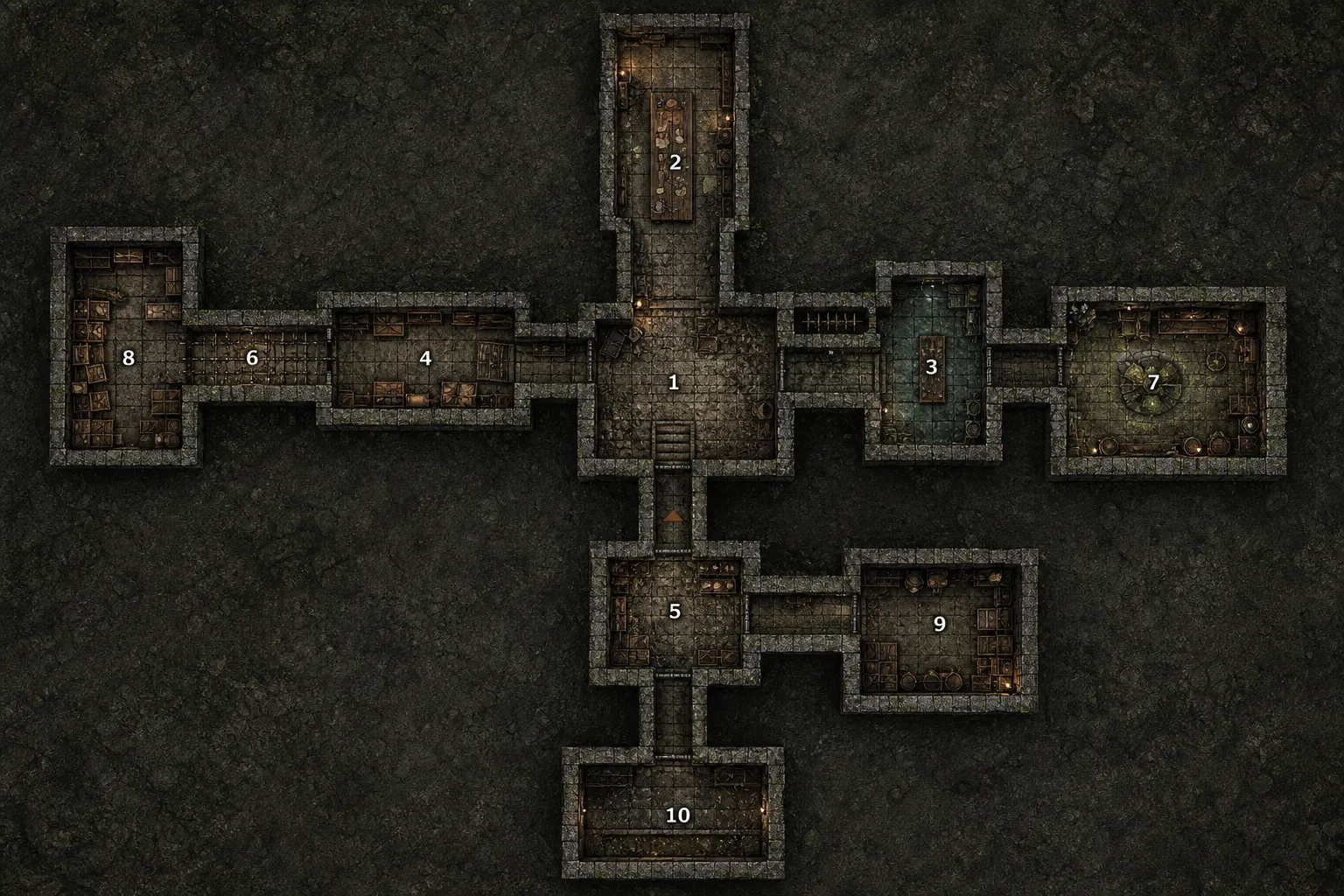 Dungeon battlemap