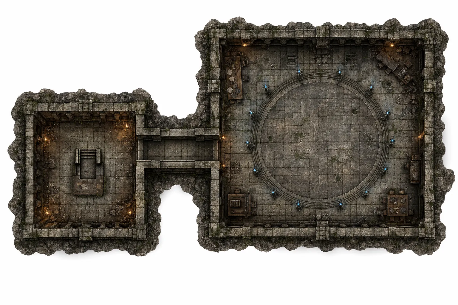 Dungeon battlemap