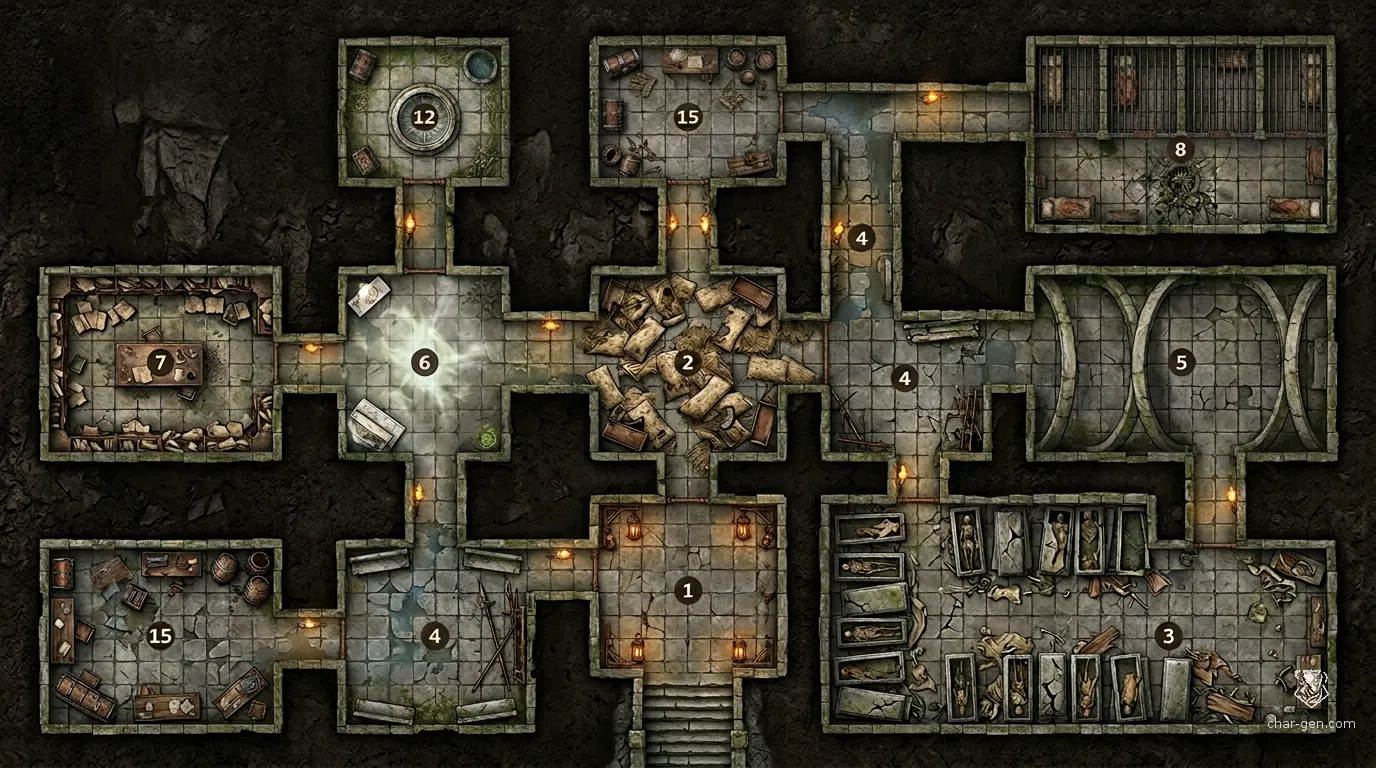 Dungeon battlemap
